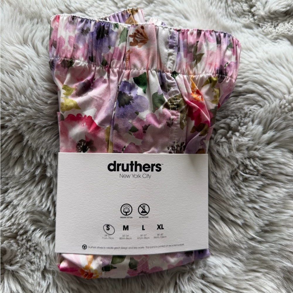 NWT Organic Cotton Button Fly Boxers